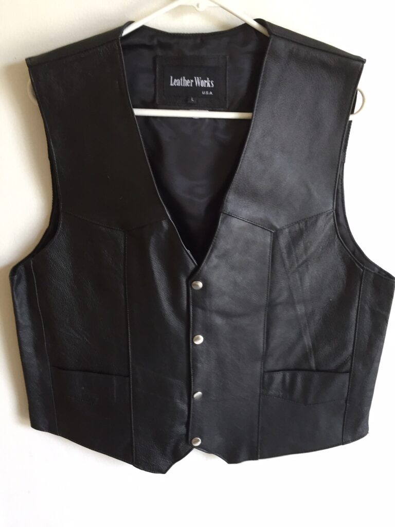 LEATHER VEST
